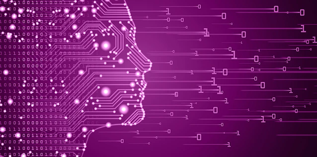 Big data and artificial intelligence concept.