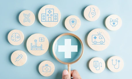 Health insurance and welfare service concept. People awareness to plus and healthcare medical, healthy and lifestyle.