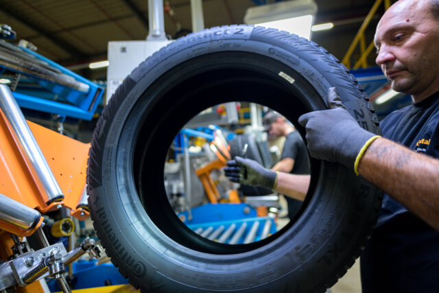 Produktion PKW Reifen in Korbach