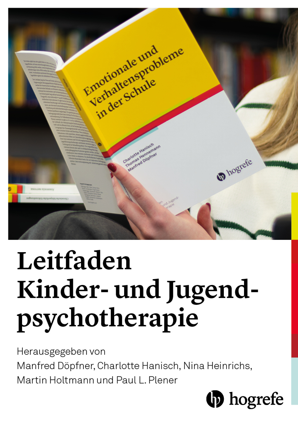 Cover des Prospekts "Leitfaden Kinder- und Jugendpsychotherapie"