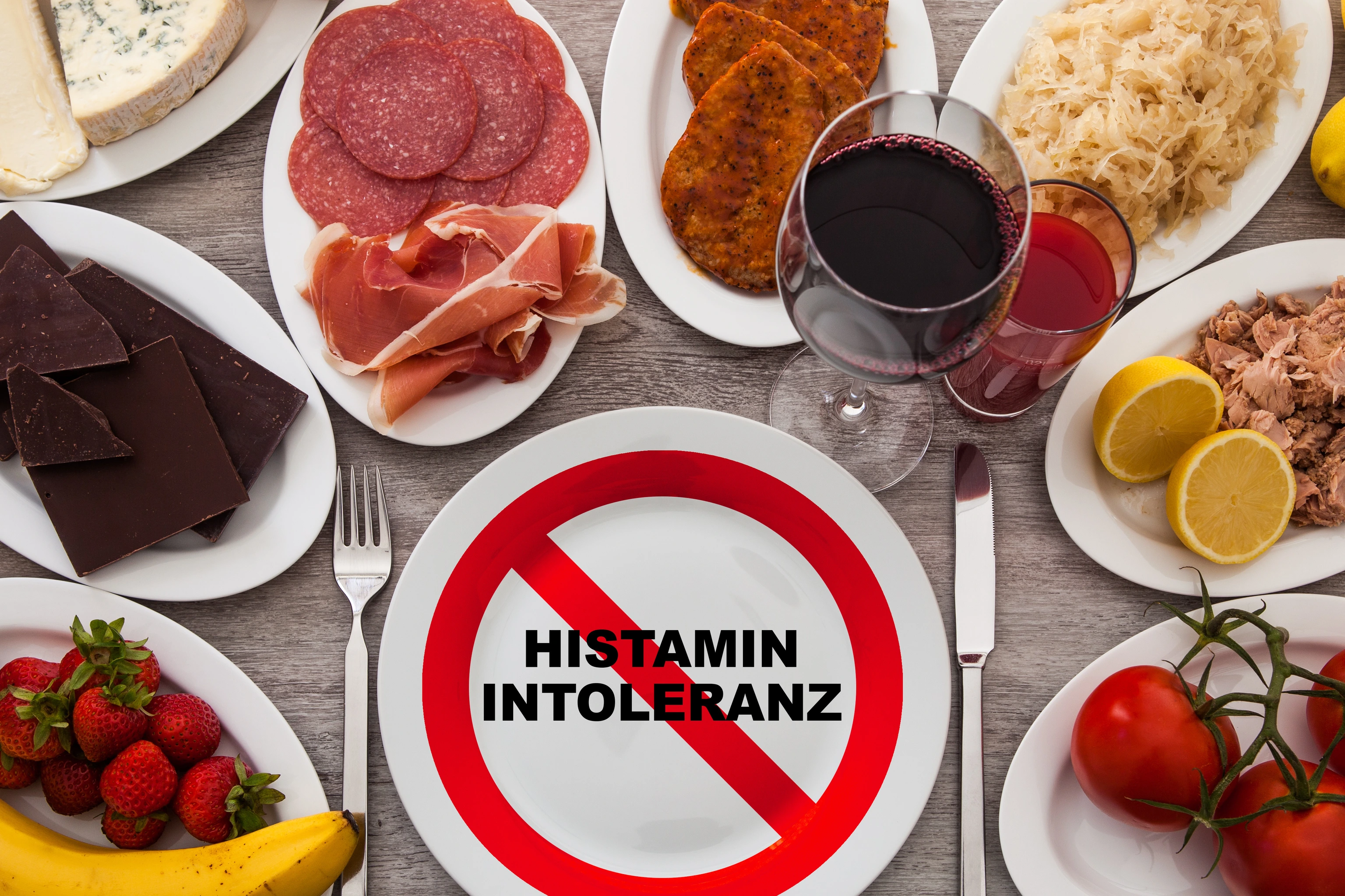 Histaminhaltige Lebensmittel