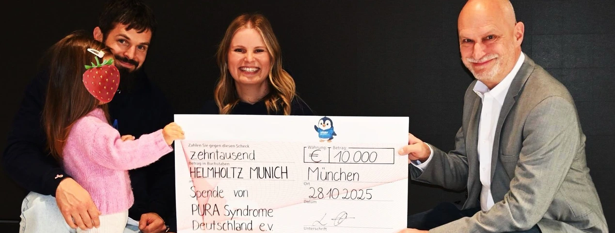 PURA Spendenübergabe