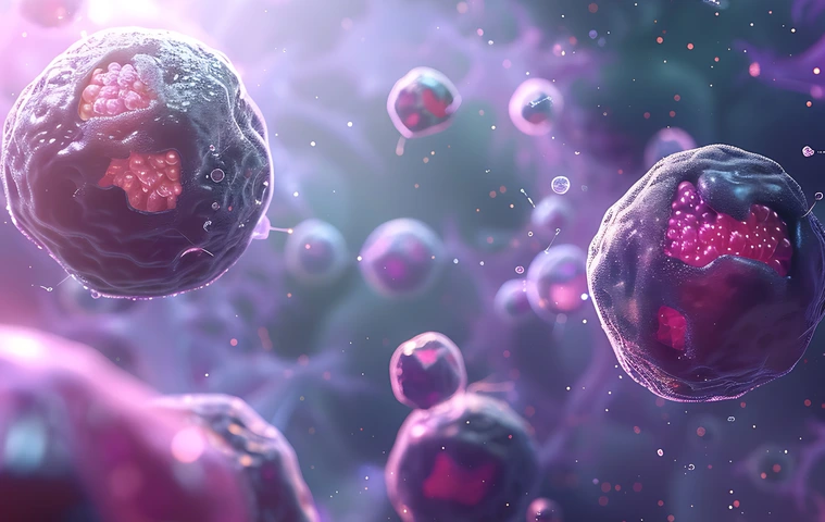 Apoptosis process in a cell