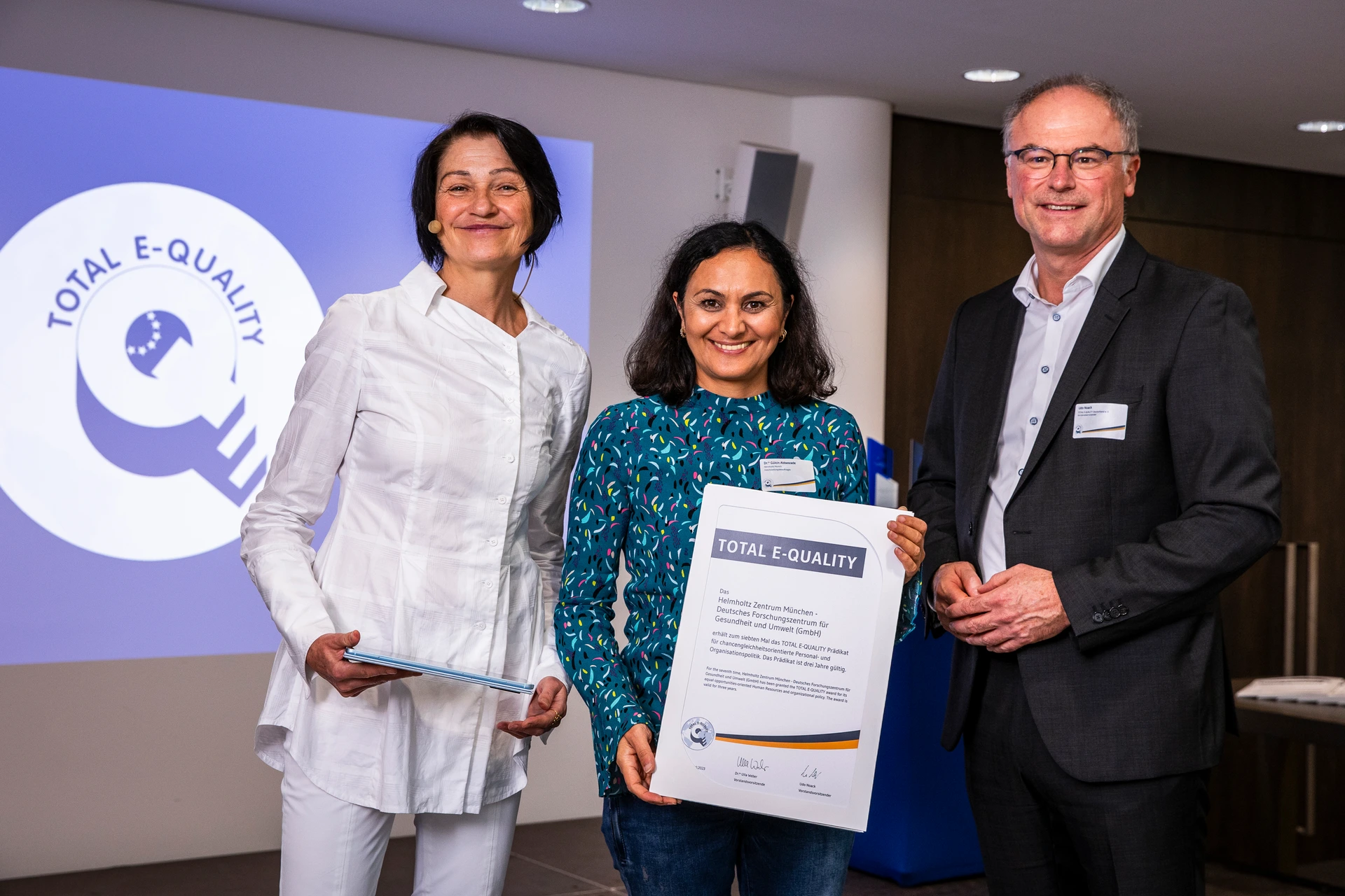 Verleihung des Total E Qulitiy Preises 2023