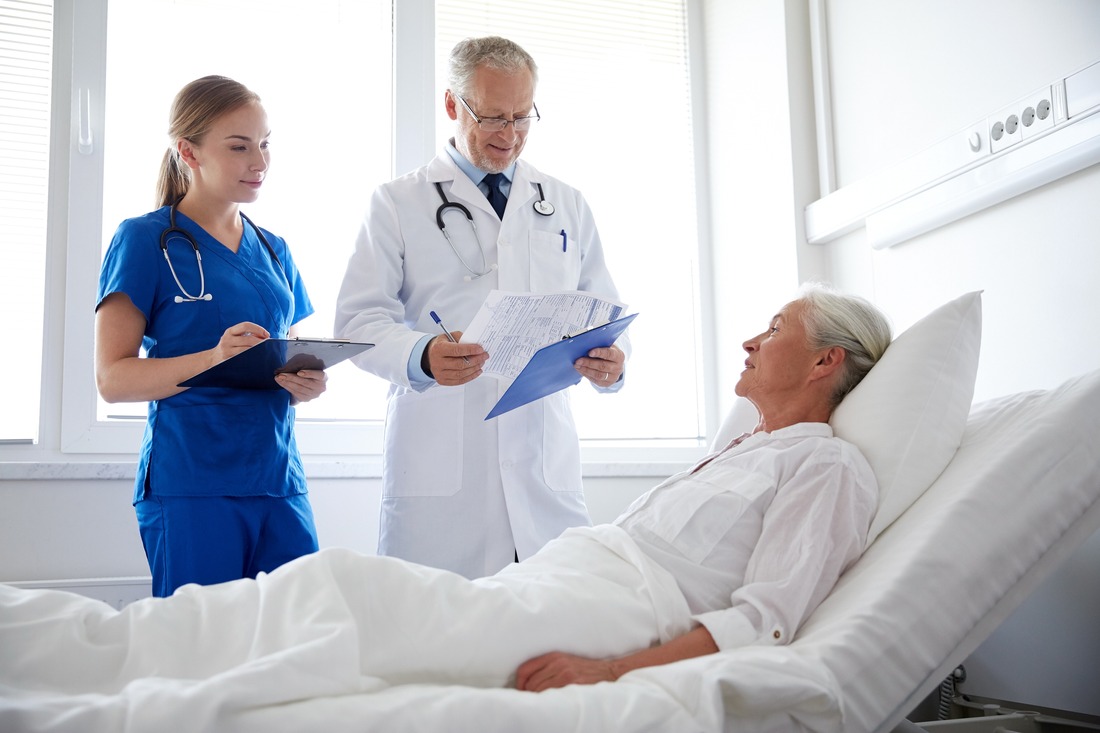 Arztgespräch zu klinischen Studien