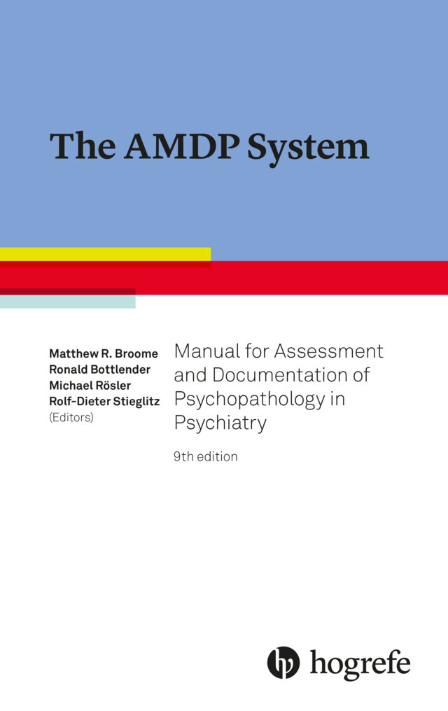 The AMDP System – Hogrefe Publishing