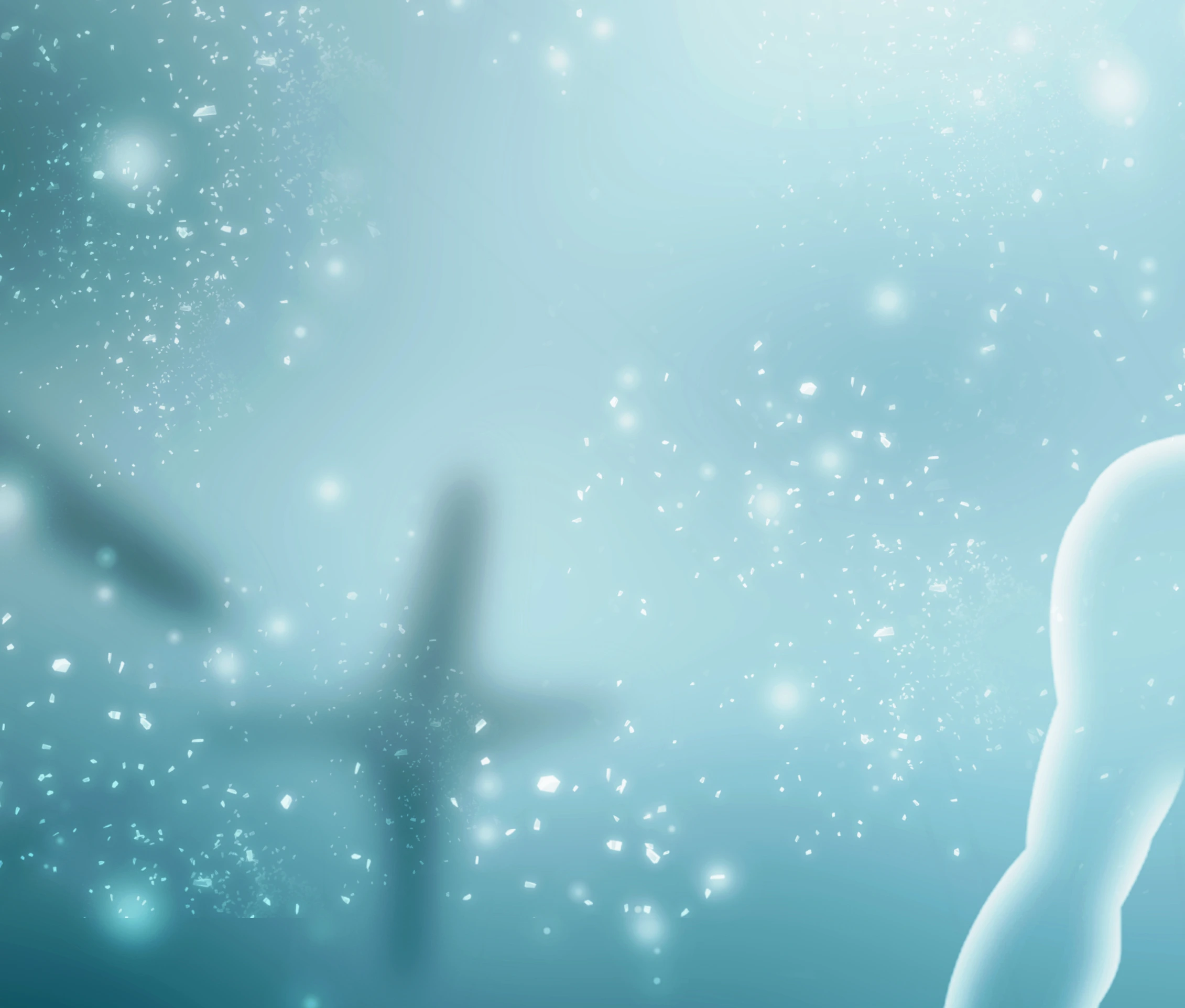 Healthy Human Lungs 2d illustration