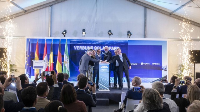 celebration of a solar park