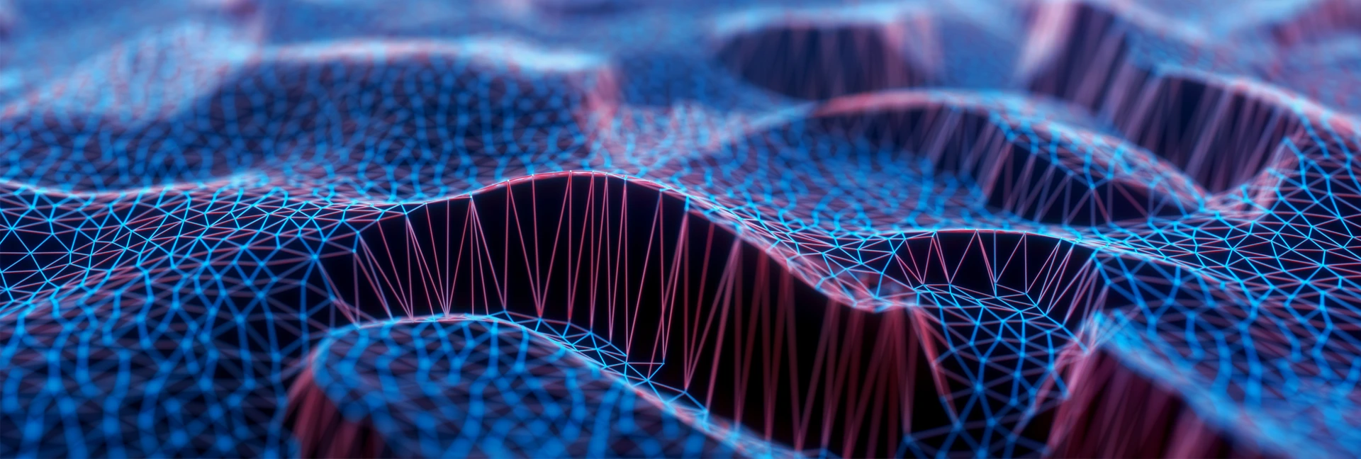 Colorful abstract image with organic shape