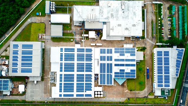 facility with rooftop PV