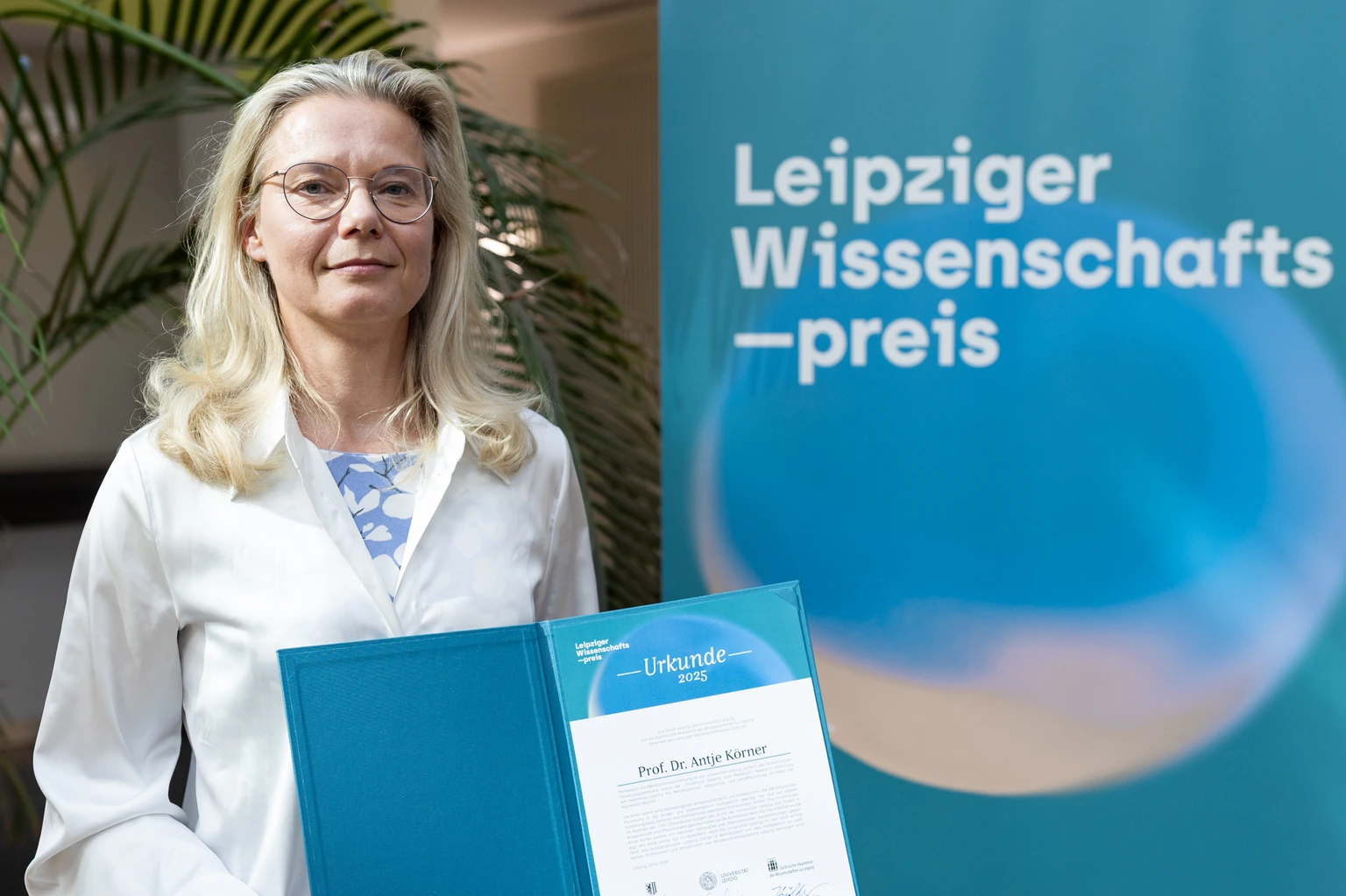 Leipziger Wissenschaftspreis 2025 für Antje Körner