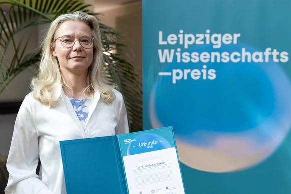 Leipziger Wissenschaftspreis 2025 für Antje Körner