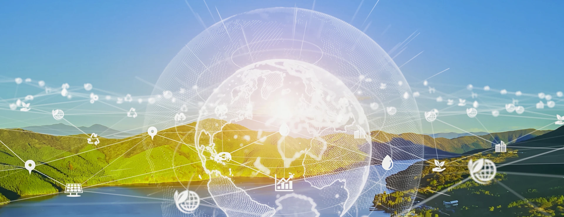 Environmental technology concept. Sustainable development goals. SDGs.
