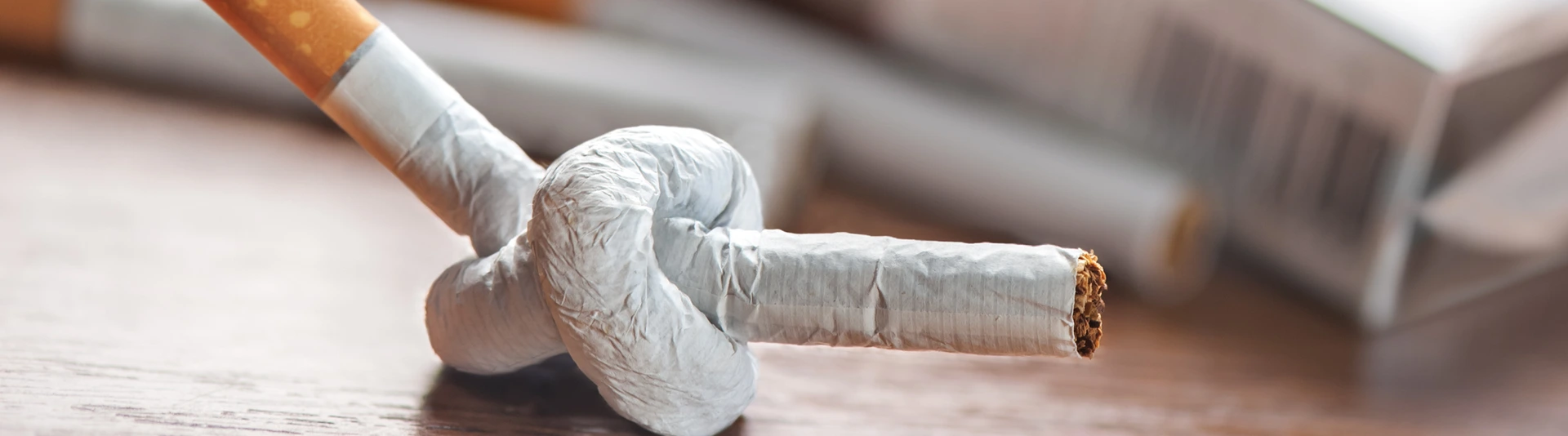 tied cigarette