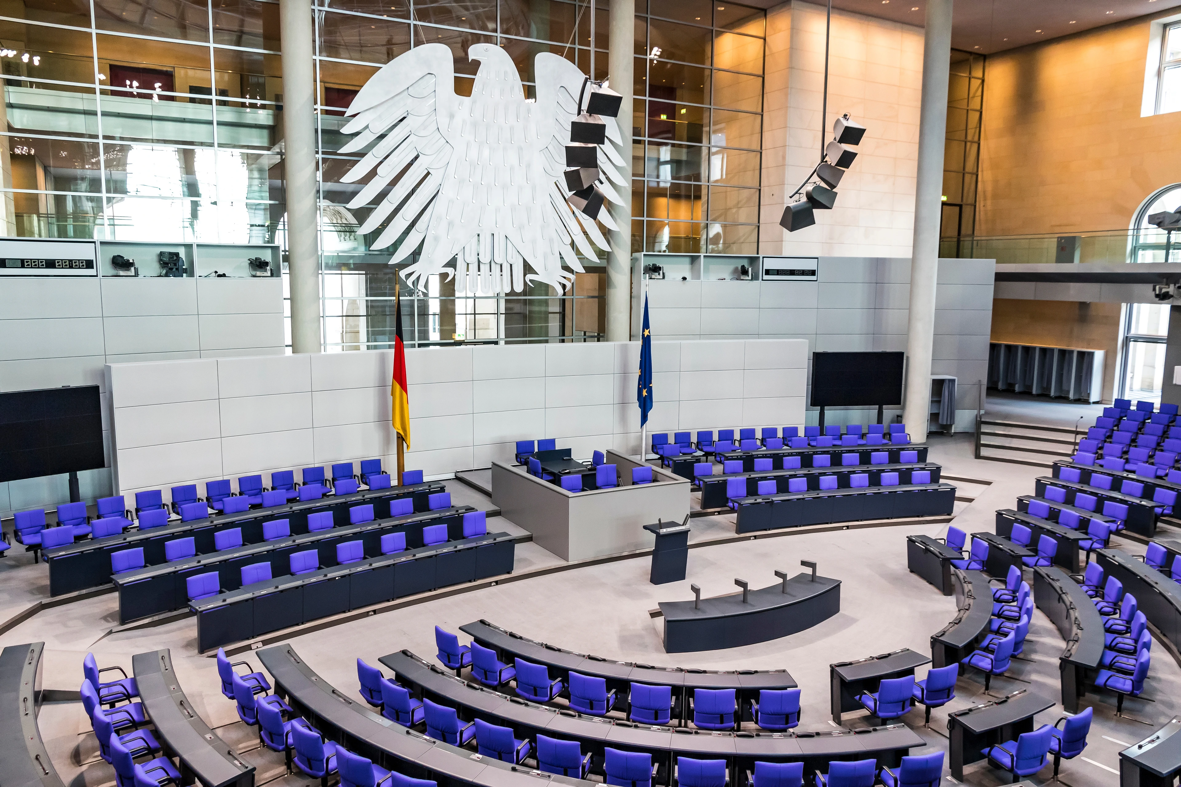Plenarsaal, Bundestag