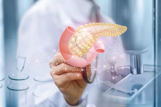 Doctor diagnose pancreas .