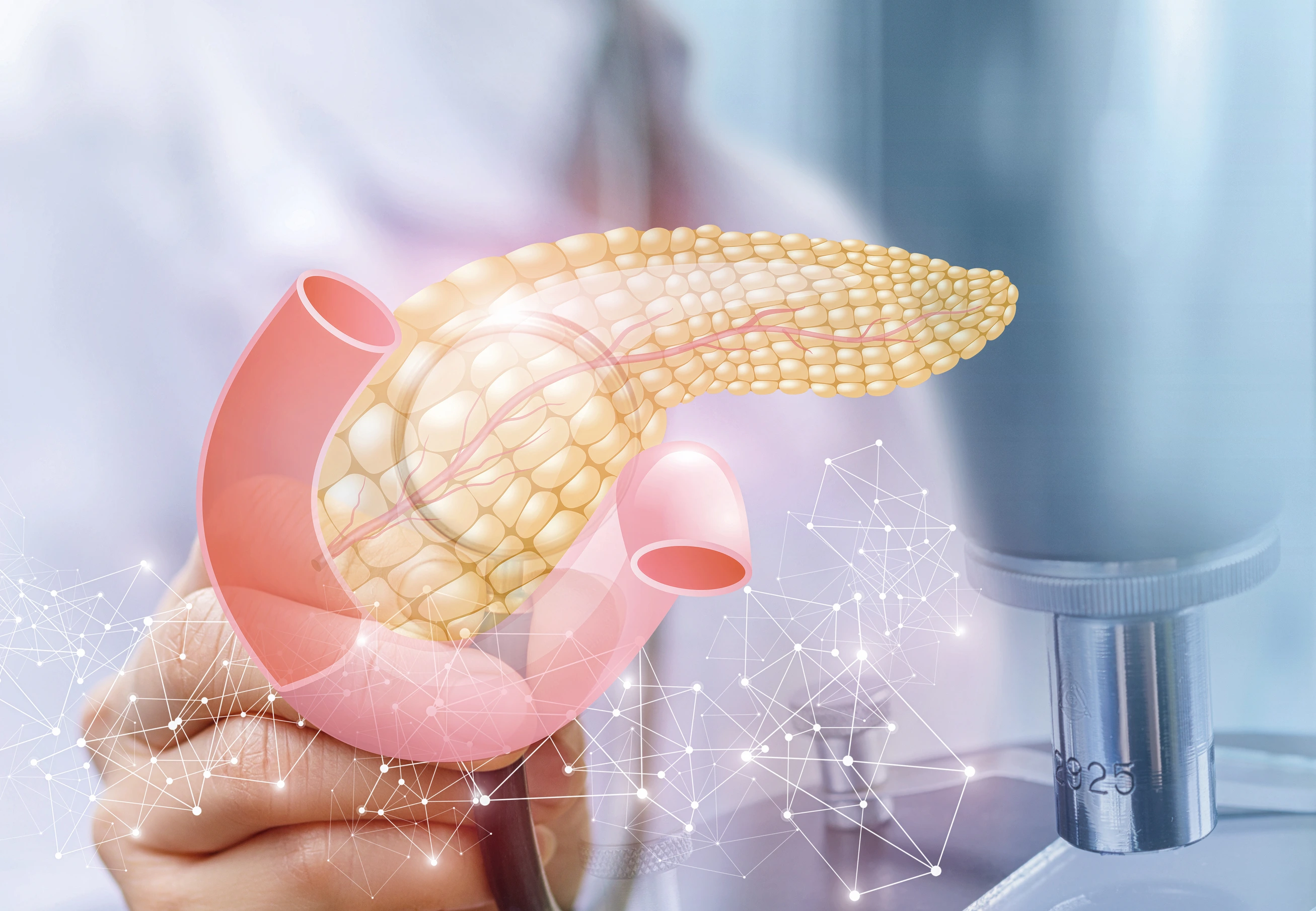 Doctor diagnose pancreas .