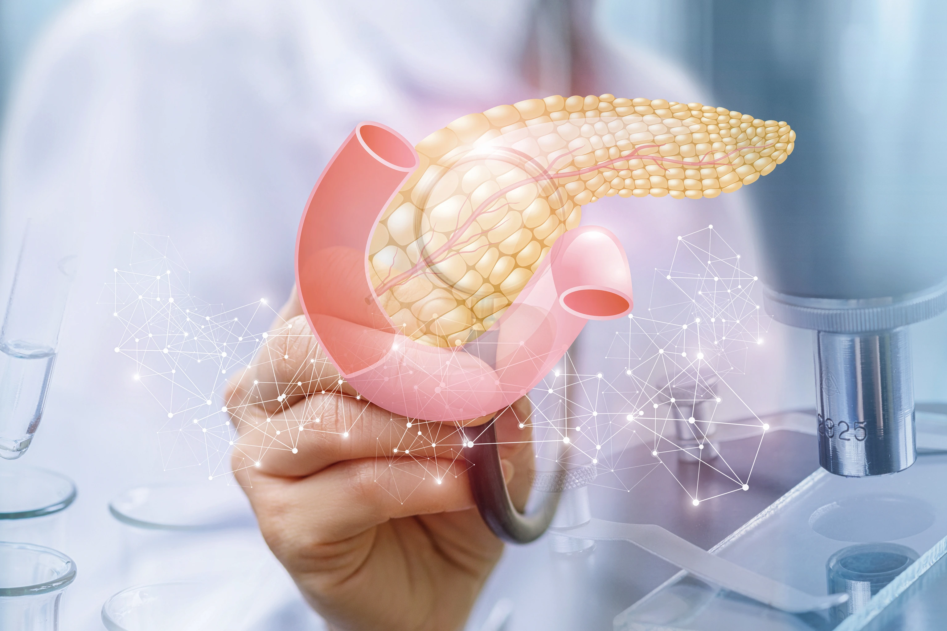 Doctor diagnose pancreas .