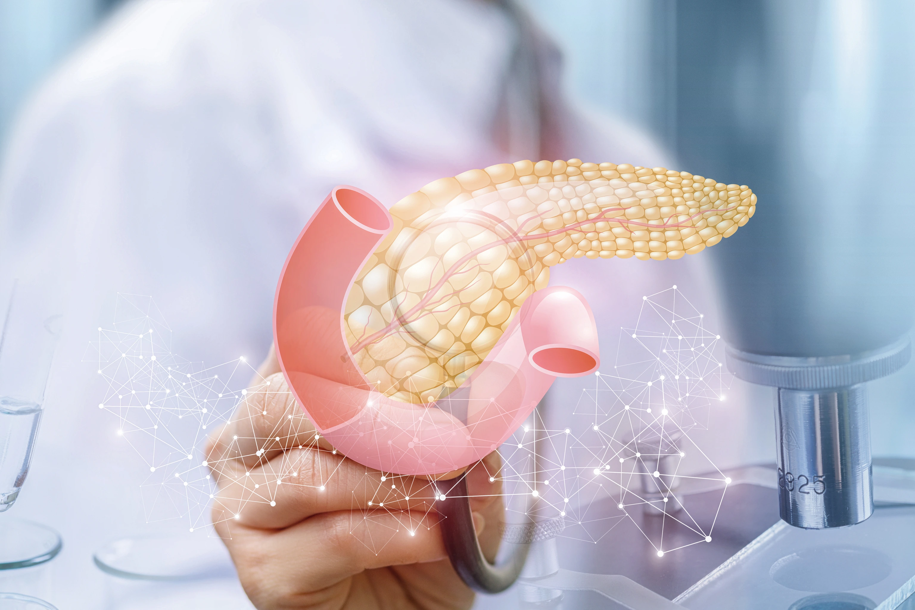 Doctor diagnose pancreas .