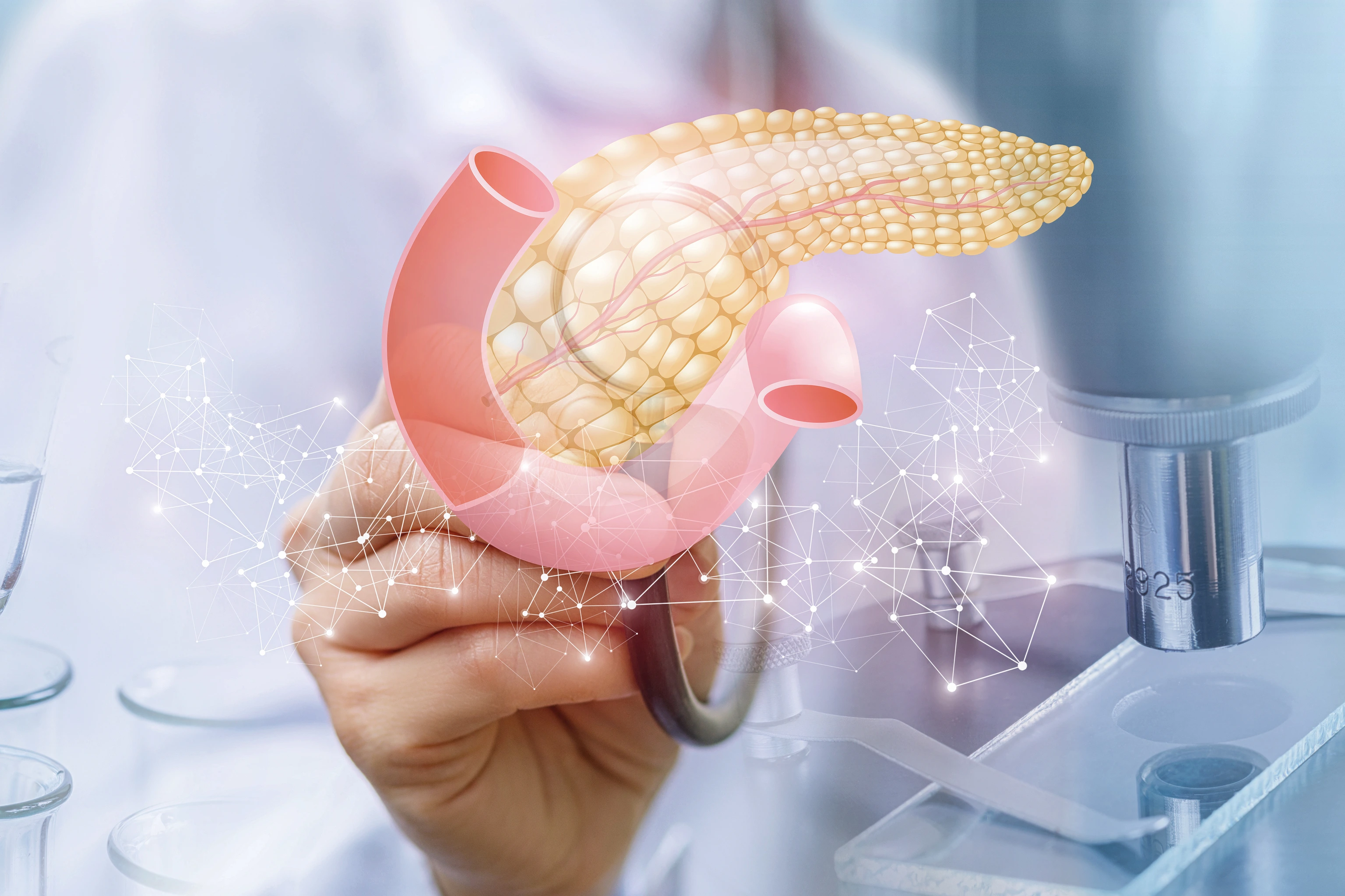 Doctor diagnose pancreas .