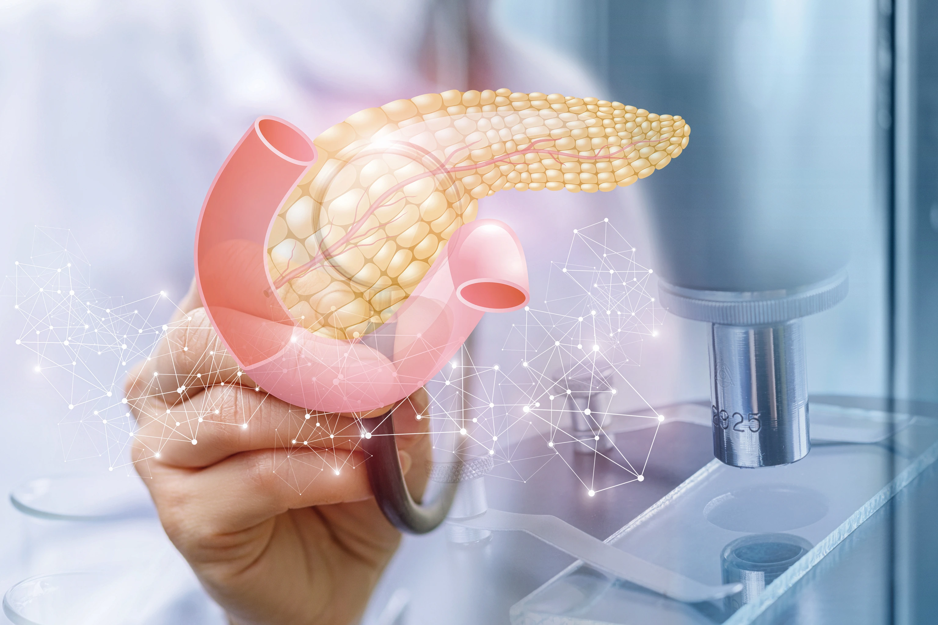 Doctor diagnose pancreas .