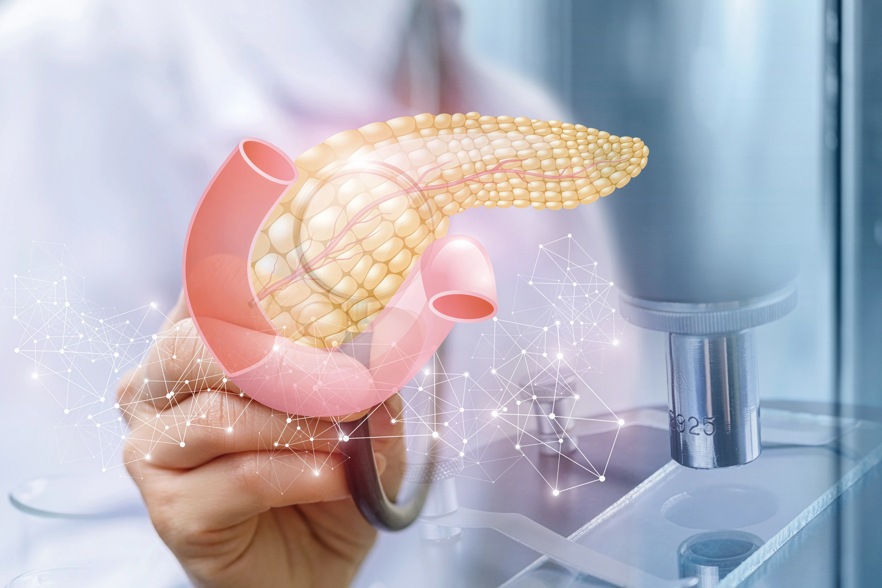 Doctor diagnose pancreas .