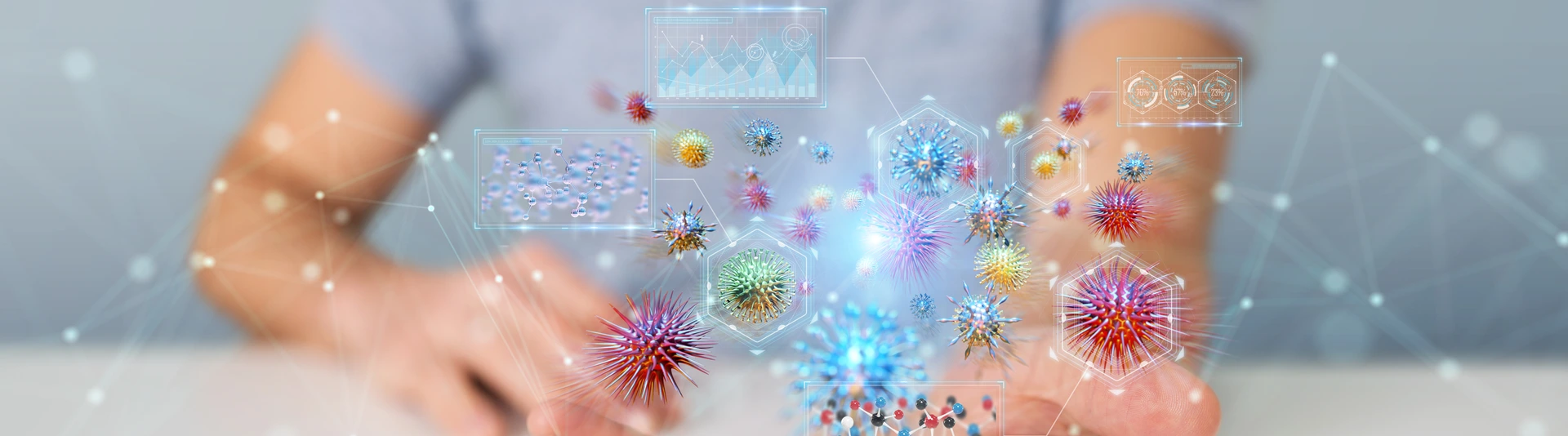 Pollen wirken auf das Immunsystem ein und lösen eine Allergie aus