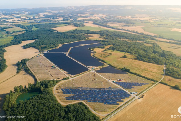 Saint Martin Lalande solar plant