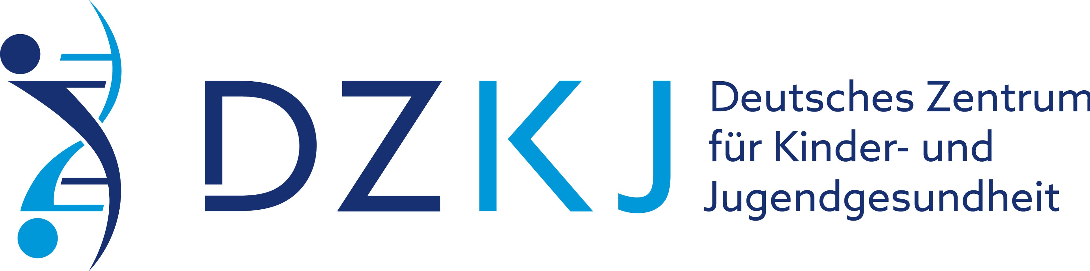 DZKJ Logo Horizontal Deutsch; Deutsches Zentrum für Kinder- und Jugendgesundheit