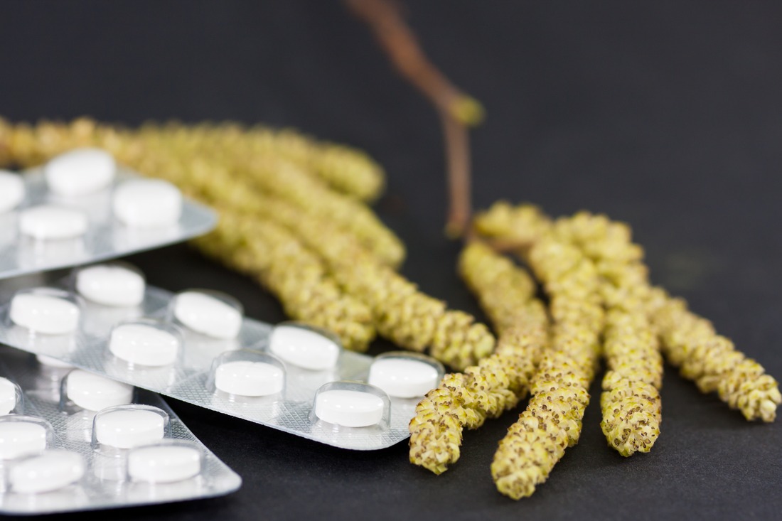 Birkenpollen und Tabletten - Hyposensibilisierung