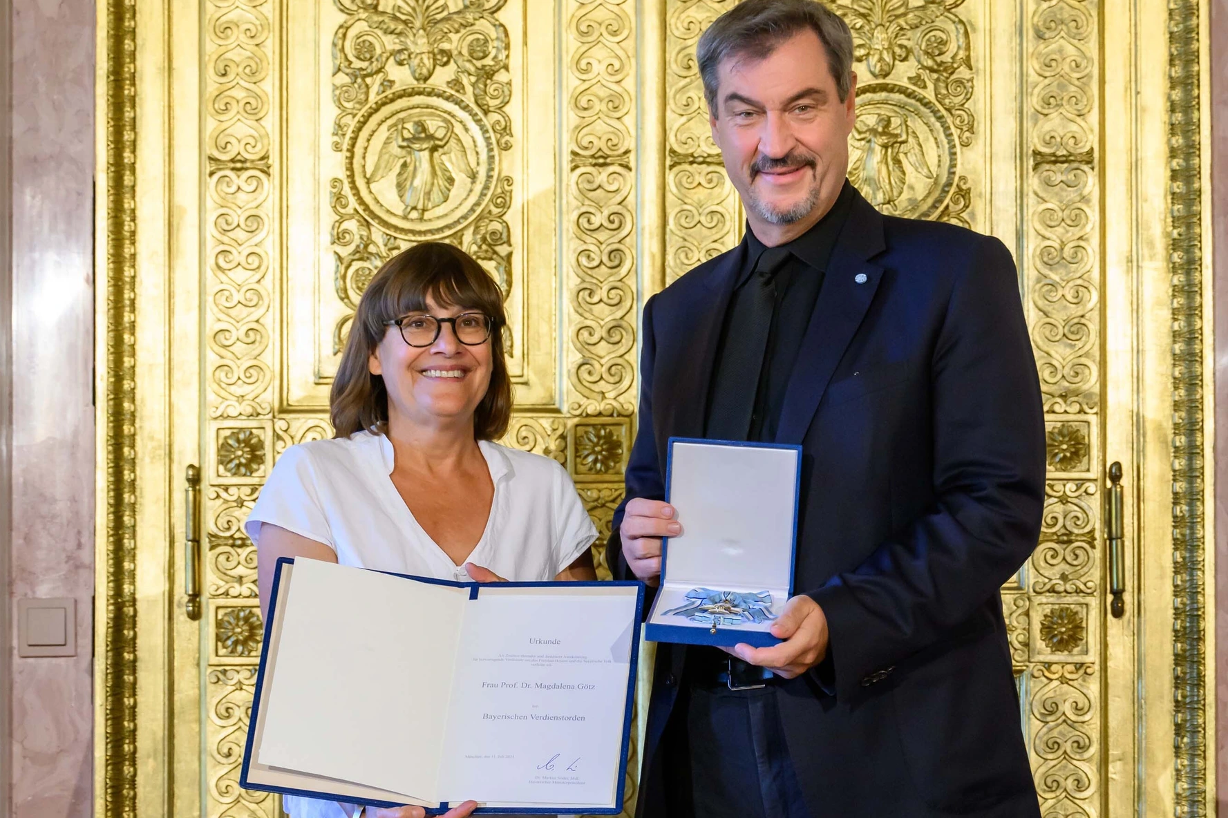 Verleihung_Bayerischer Verdienstorden_Magdalena Götz