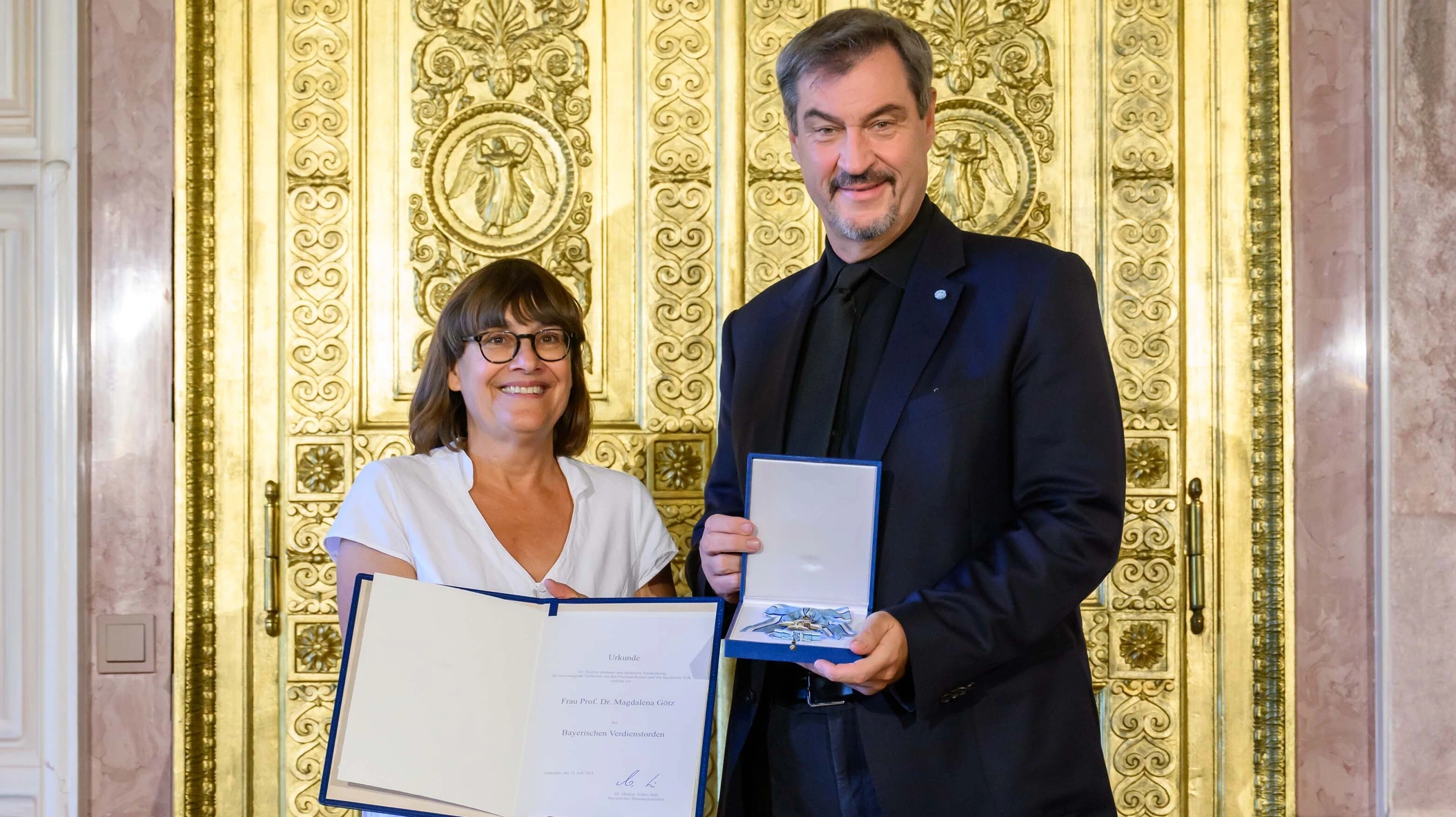 Verleihung_Bayerischer Verdienstorden_Magdalena Götz