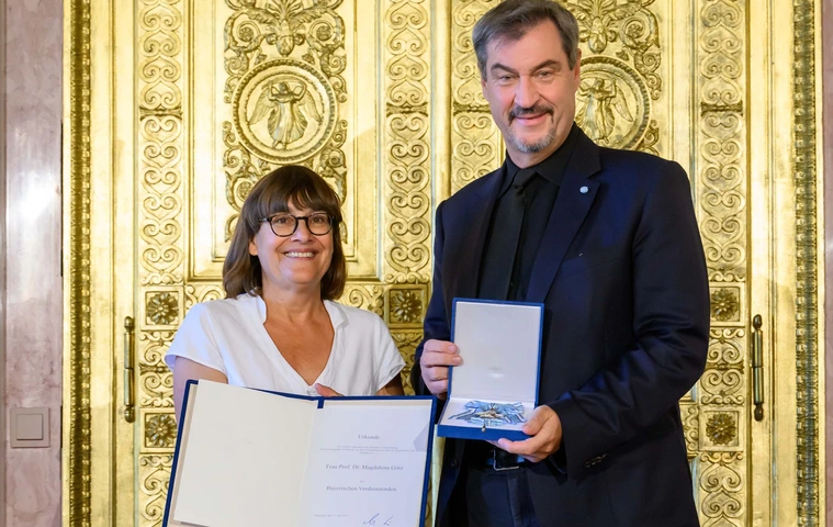 Verleihung_Bayerischer Verdienstorden_Magdalena Götz