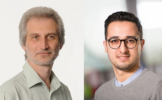 links: Otmar Schmid | rechts: Ali Doryab