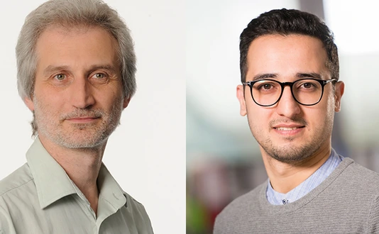 links: Otmar Schmid | rechts: Ali Doryab