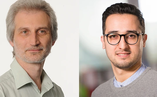 links: Otmar Schmid | rechts: Ali Doryab