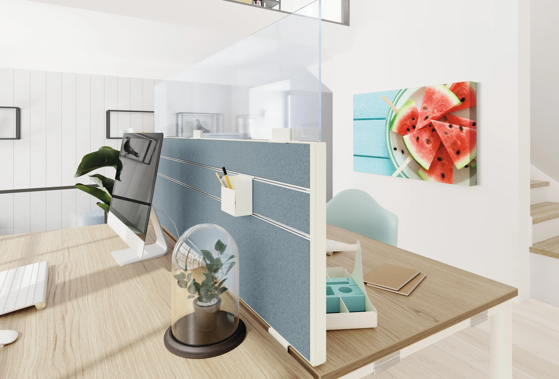 TERIO PLUS Ambiente Tischaufsatz Wandabsorber
