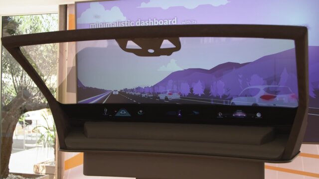 New head-up display with the resolution of a classic screen