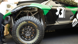 Continental special tires for the E racing ODYSSEY 21 race car