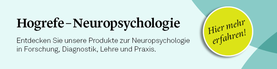 Hinweis auf unsere Produkte zur Neuropsychologie