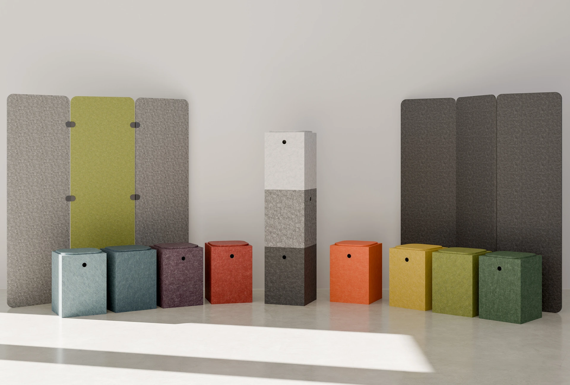 phormy mittelzone hocker paravent