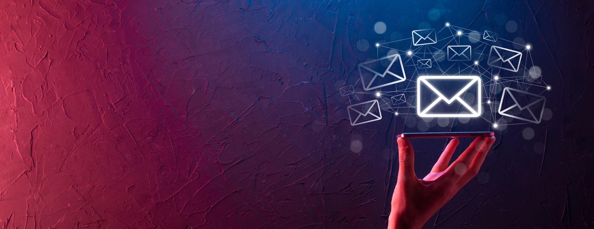 Email marketing and newsletter concept