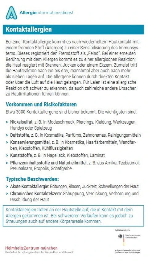 Kontaktallergie