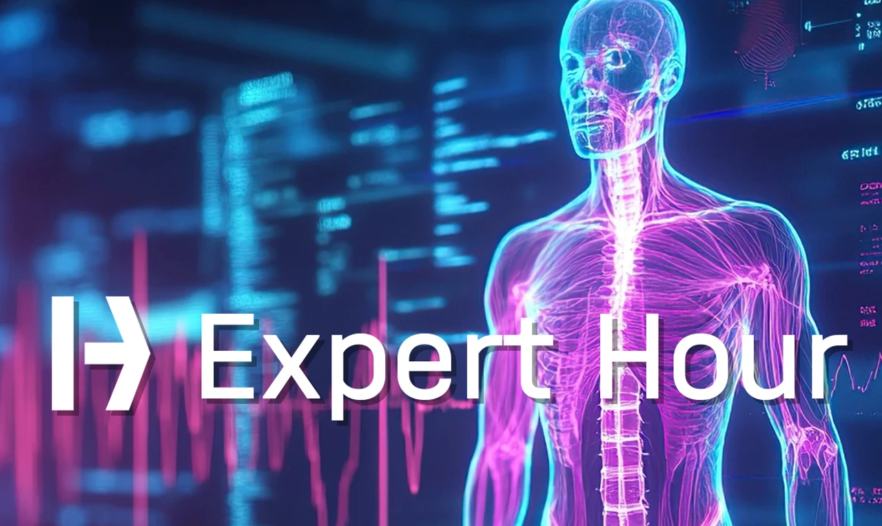 Digital Human Anatomy Scan. Futuristic Human Body Analysis Interface with Holographic. Medical health care of future. AI generated Image