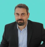 Porträt Vasilis Ntziachristos, tuerkis Version 2