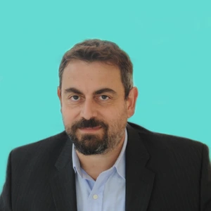 Porträt Vasilis Ntziachristos, tuerkis Version 2