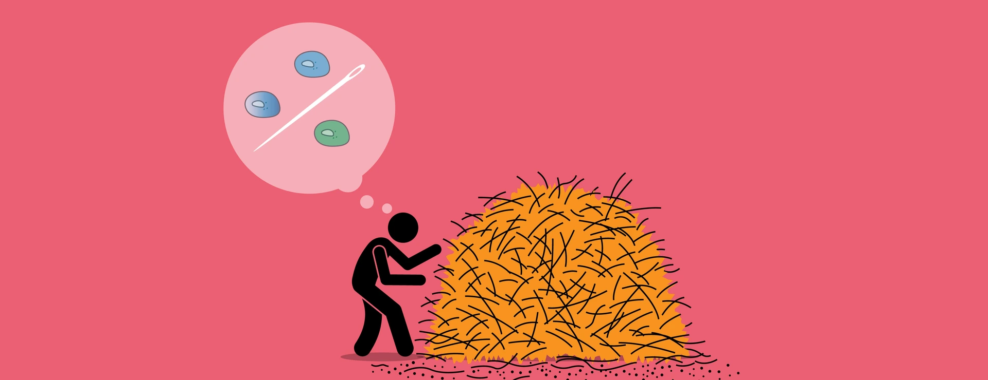 Finding a needle in a haystack variation