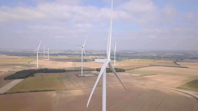 Parc éolien de Tout Vent et production d’énergie doublée