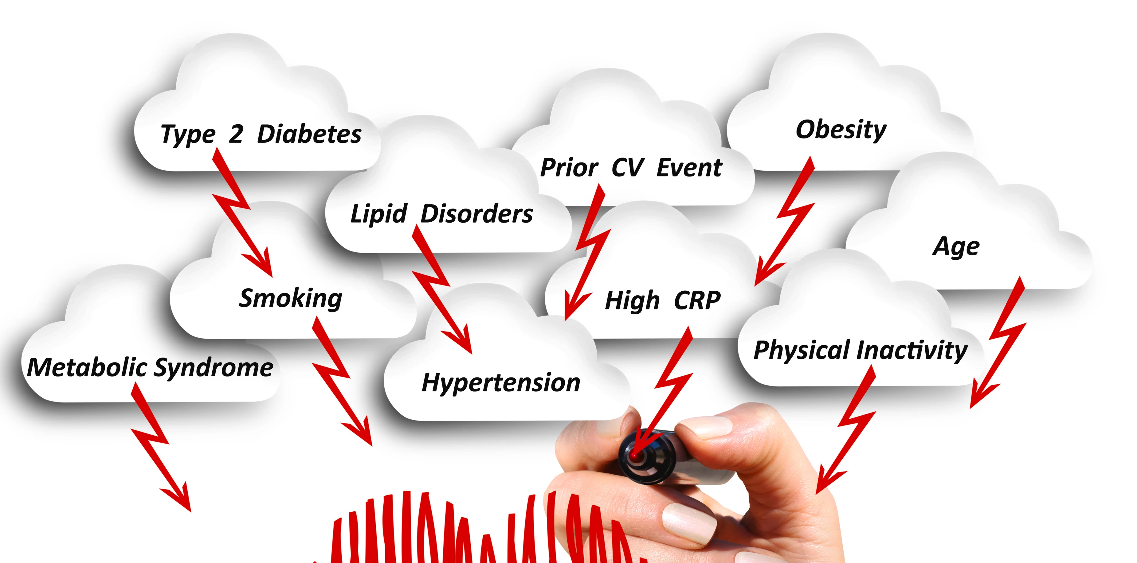The risk of cardiovascular disease