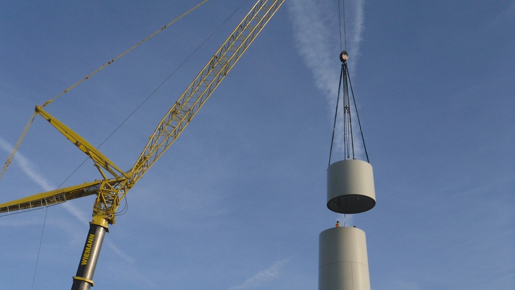 Turnkey construction wind